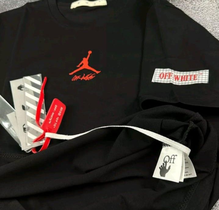 Jordan x off white t shirt clearance