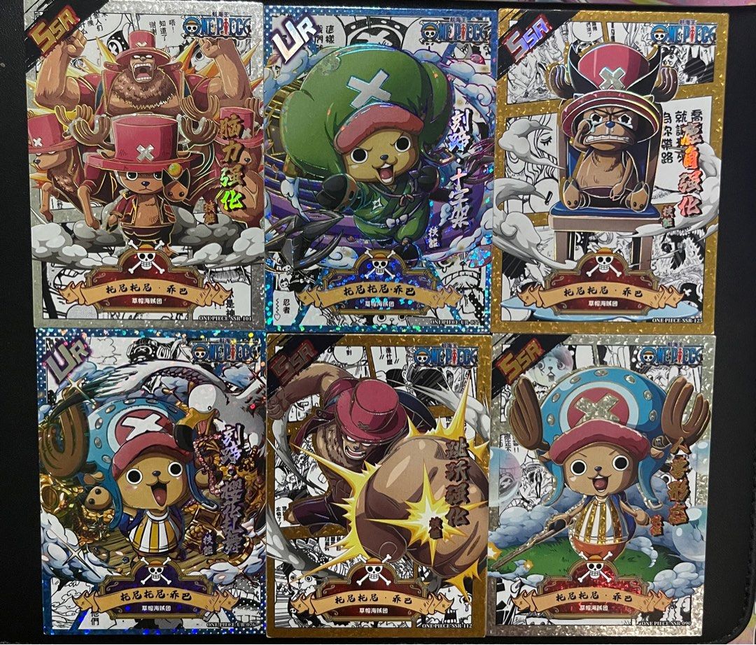 One Piece CCG Chopper Cards, Hobbies & Toys, Toys & Games on Carousell