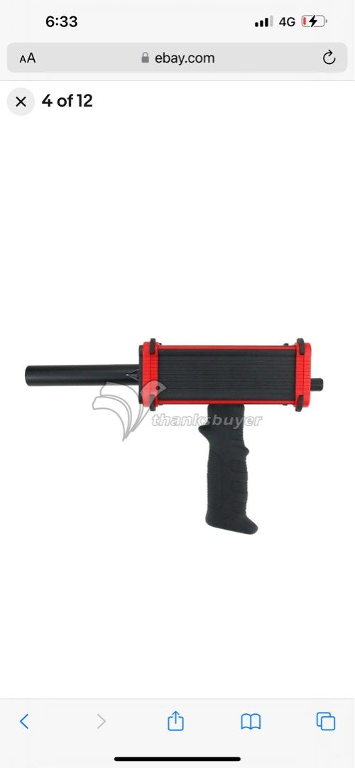 Original Black Hawk GR-100 Long Range King Detector Series for Gold Gem ...