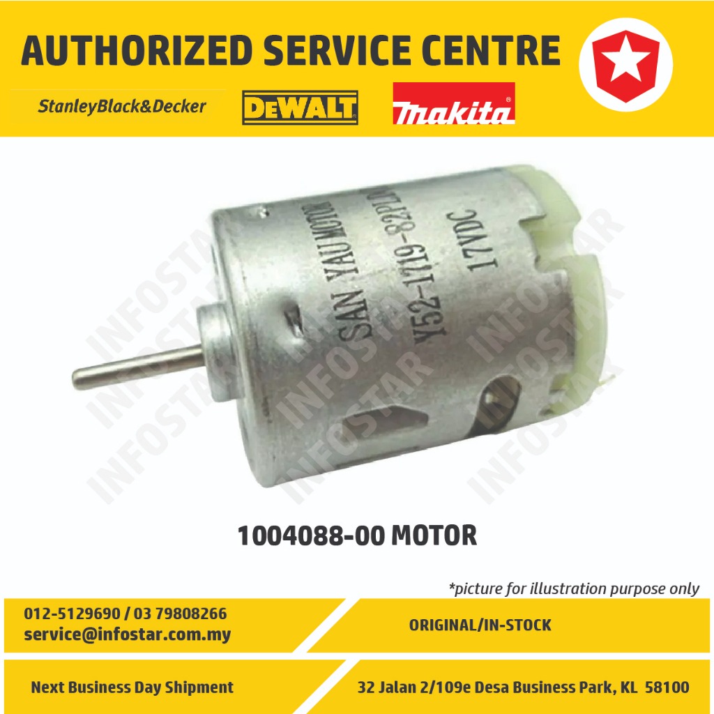 ORIGINAL STANLEY MOTOR (100408800) FOR HEATGUN, Furniture & Home