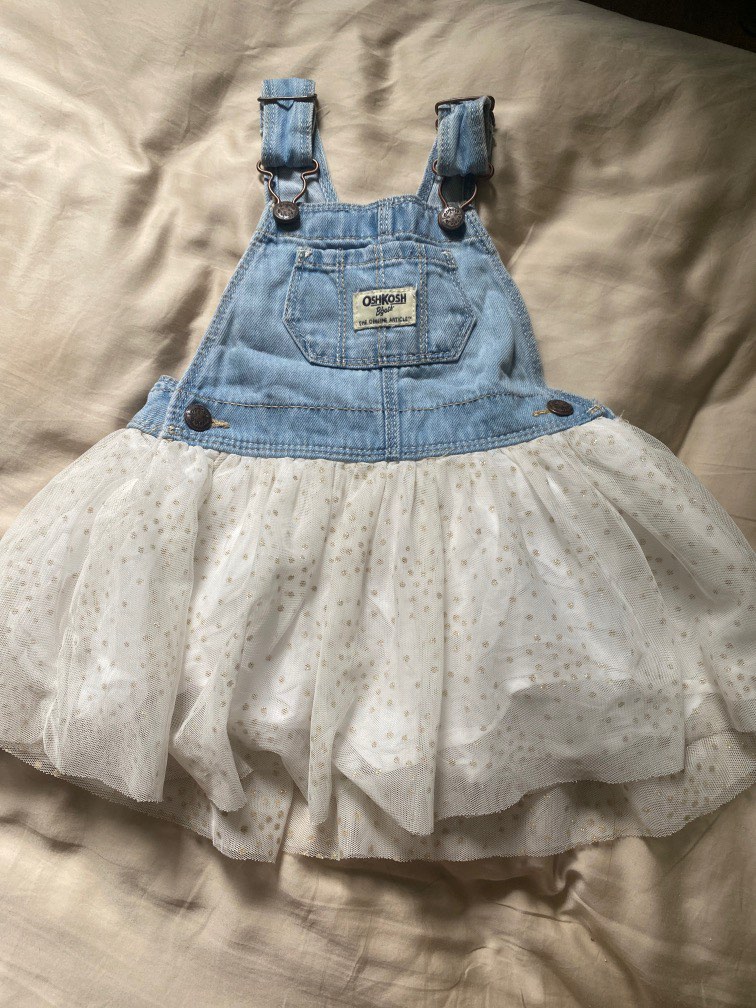 Oshkosh overall hot sale tutu dress
