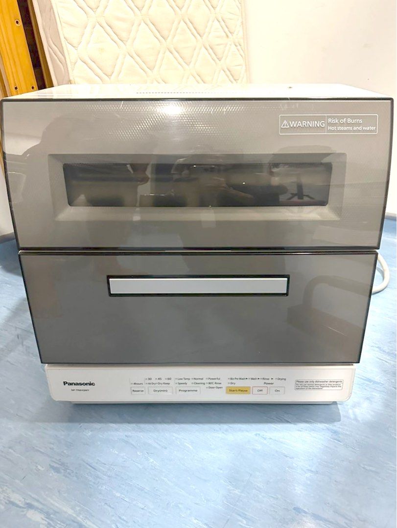 Panasonic Table Top Dishwasher NPTR8HQMY, TV & Home Appliances