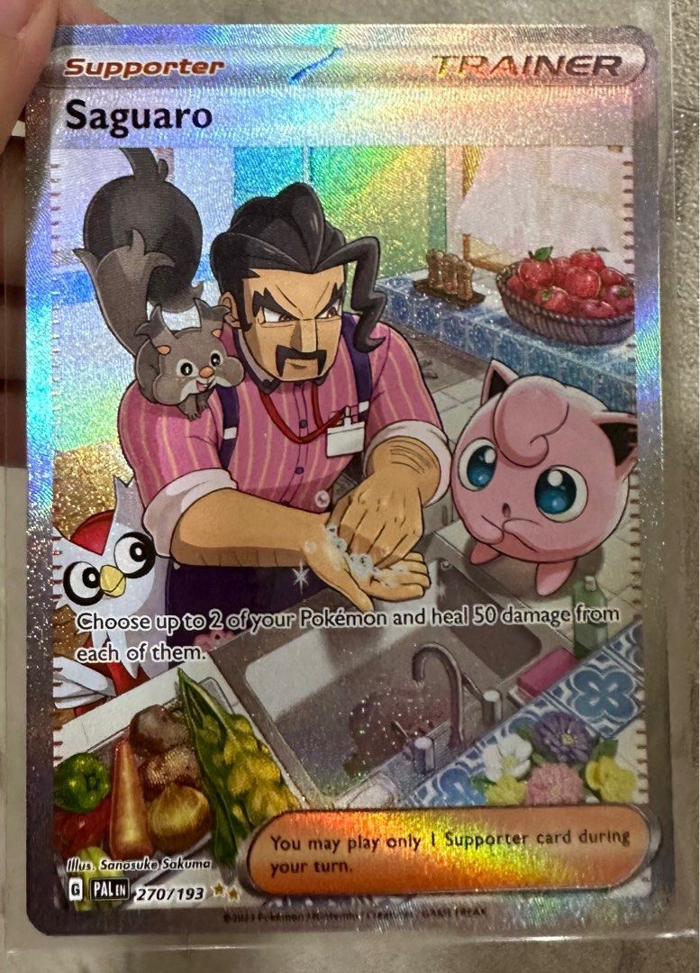 saguaro pokemon card Card Number / Rarity Pokmon paldea evolved Saguaro SIR