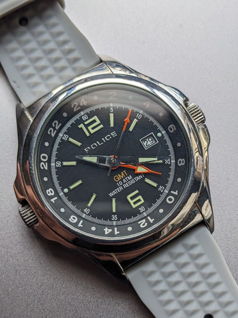 Police sports watch hot sale