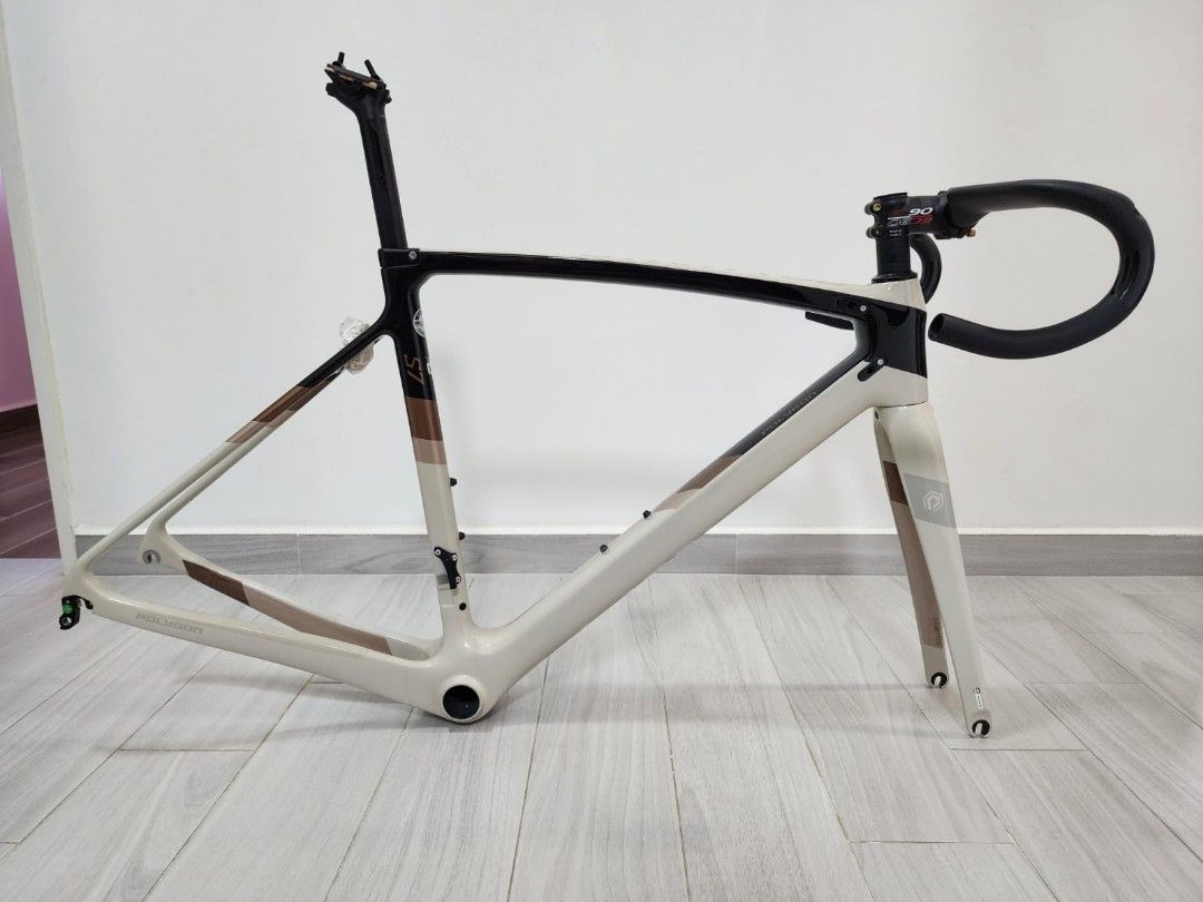 Polygon strattos s7 full carbon frame set flash deal 12. 12