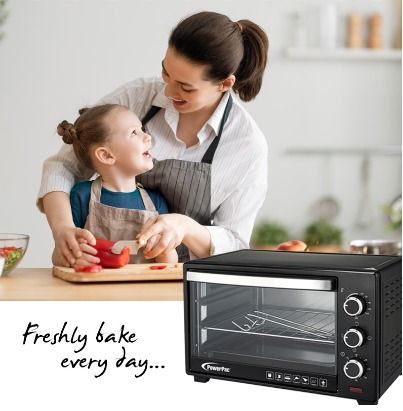 Electric oven grill top