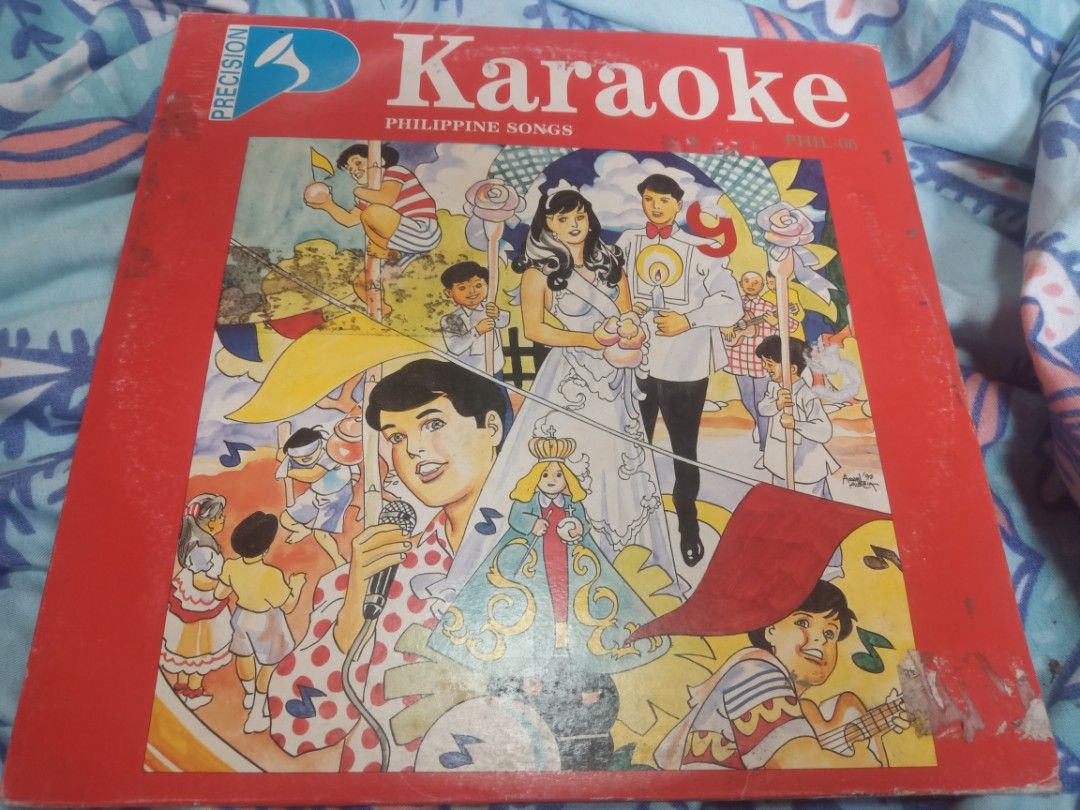PRECISION Karaoke Philippine Songs PHIL06 Laser Disc, Hobbies & Toys