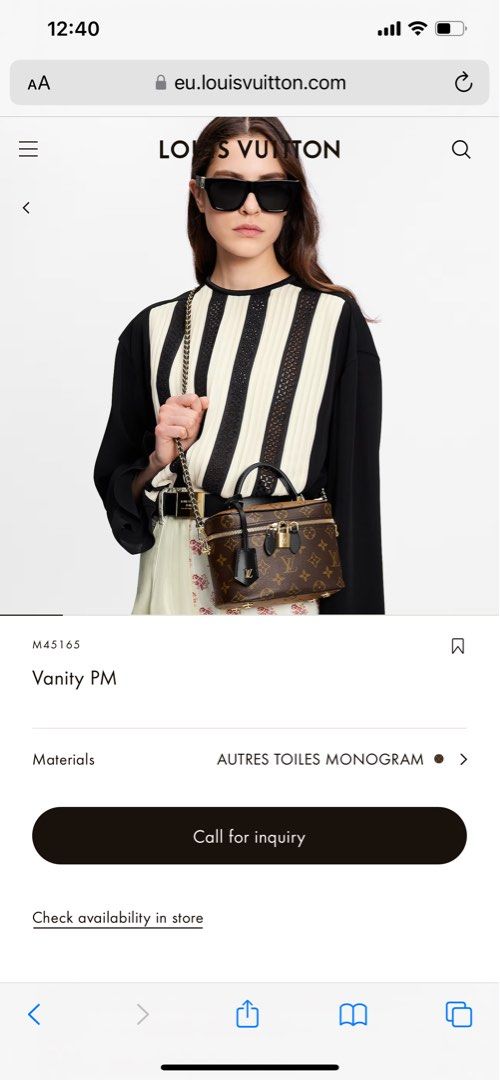 Vanity PM Autres Toiles Monogram - Women - Handbags