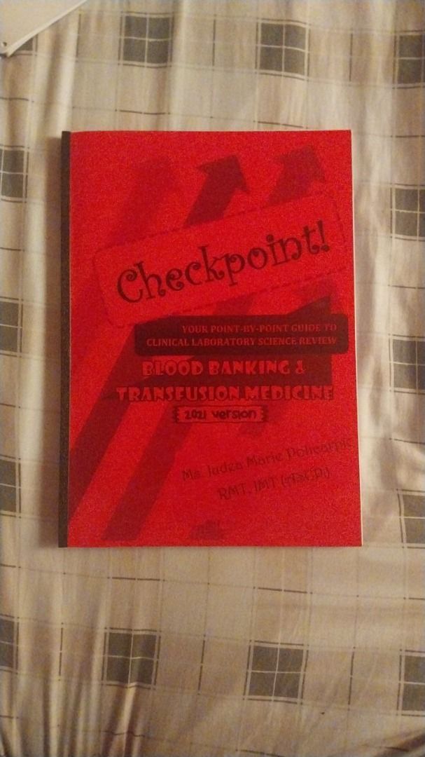 PRELOVED MEDTECH CHECKPOINT NOTES (individual prices are in description ...