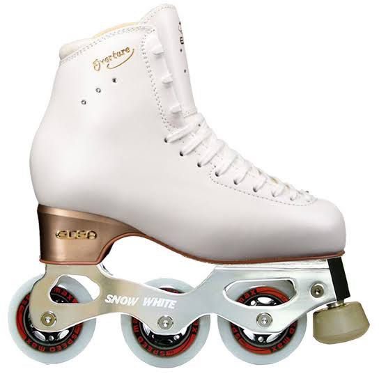 PREORDER EDEA OVERTURE + SNOW WHITE WITH WHEELS INLINE SKATES on Carousell
