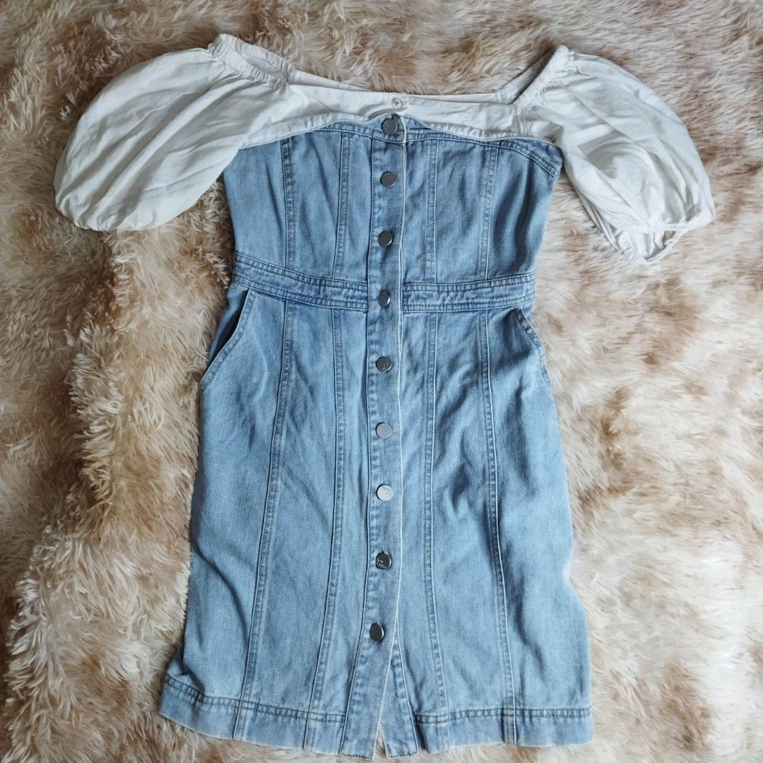 Koovs denim dress hotsell