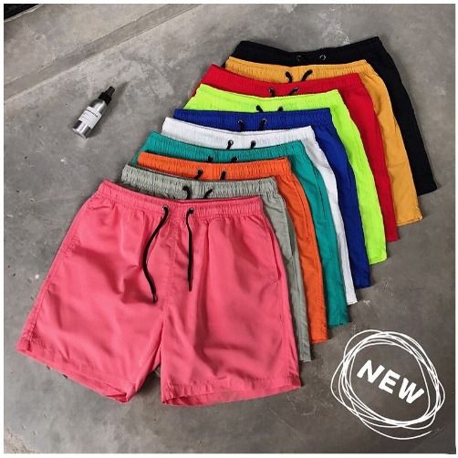 Quick drying Swimming Shorts Men s Casual Sports Drawstring Shorts