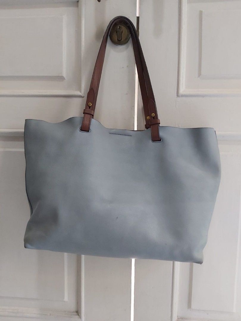 Fossil rachel top tote horizon blue