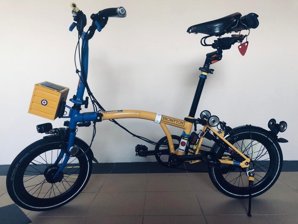 Rare Brompton NYC "TRANSIT" Edition Fully Original, Sports Equipment