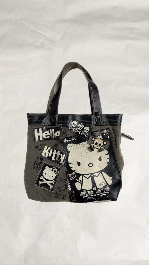 Loungefly Hello Kitty Patches Denim Backpack