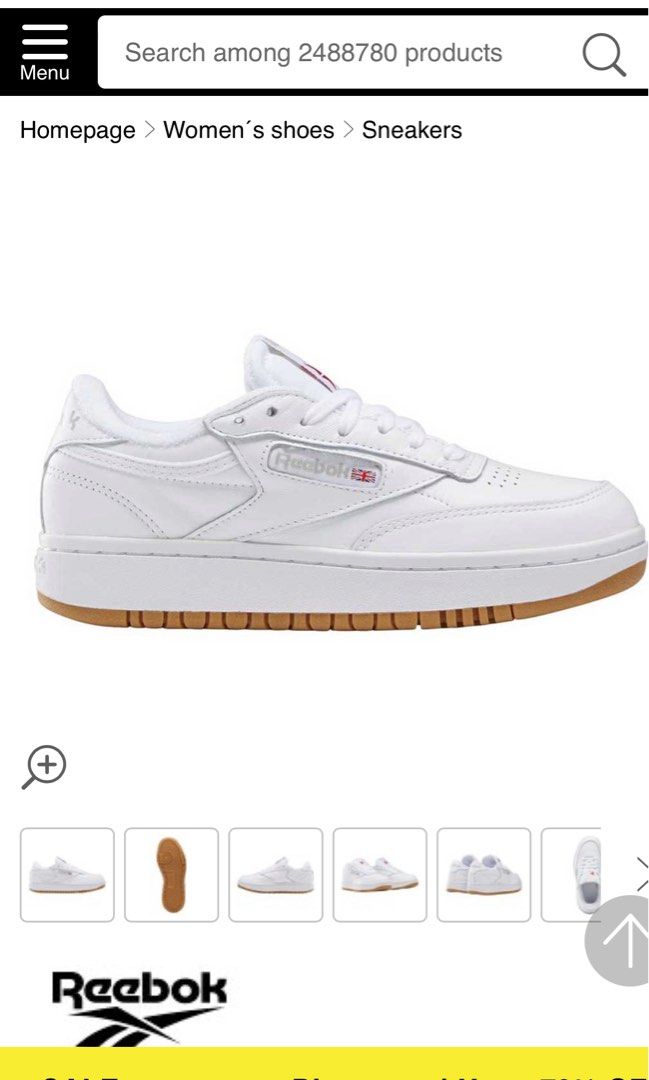 Women's club c 85 running outlet shoe