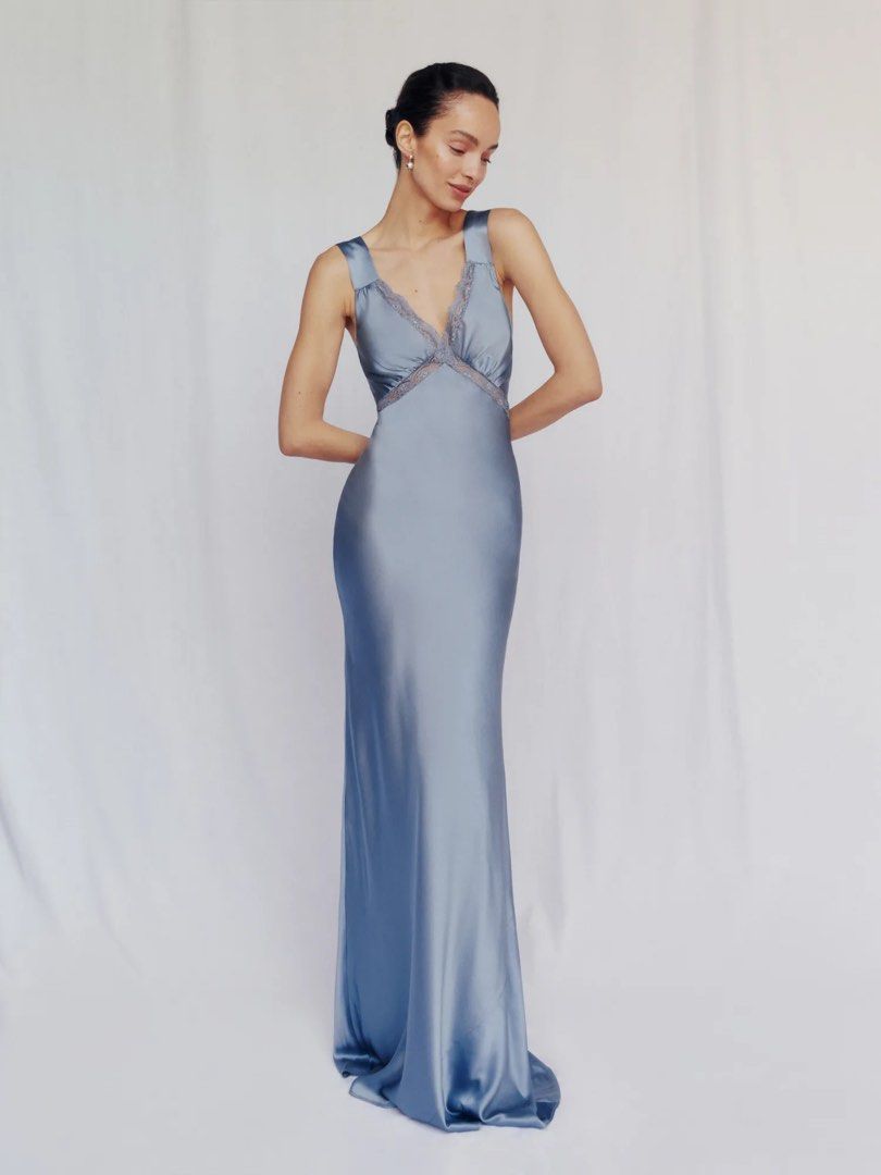 Reformation Chania Silk Dress Women s Fashion Dresses Sets