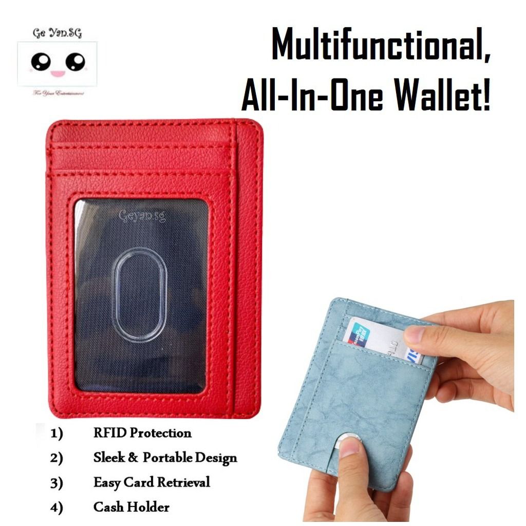 RFID Card Holder RFID Blocking Business ID Credit Card Case Slim Minimalist Wallet  Men Women Unisex NT2116, Men's Fashion, Watches & Accessories, Wallets &  Card Holders on Carousell