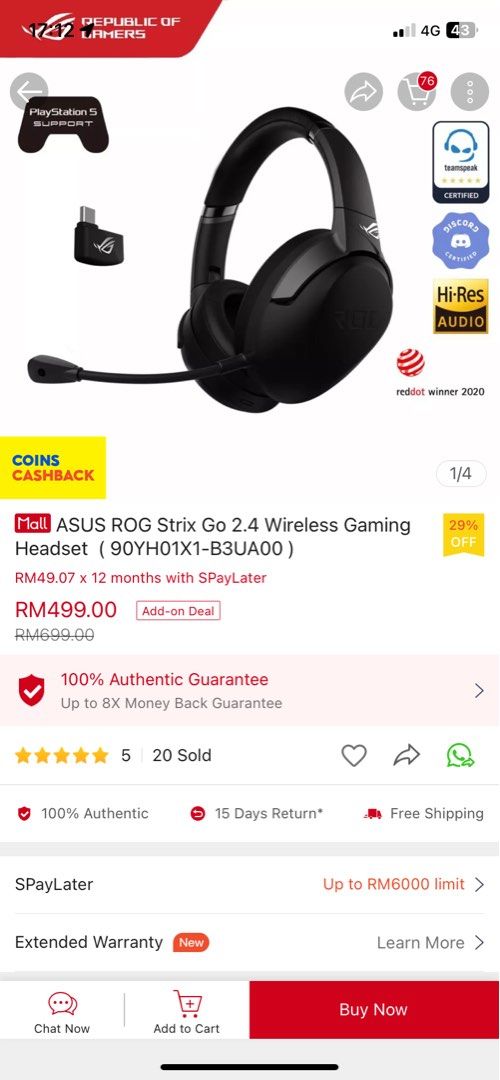 ROG Strix Go 2.4