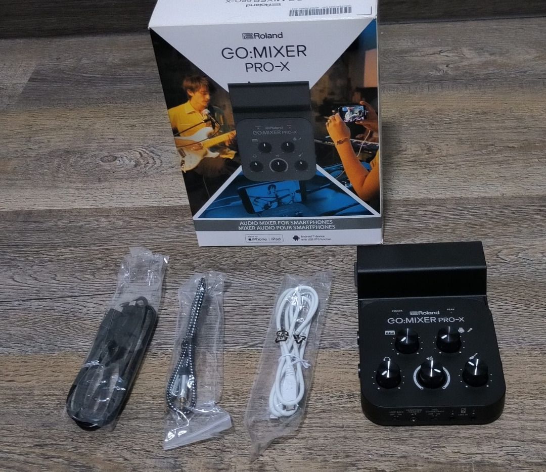 Roland GOMIXER PROX Audio Mixer for Smartphones & Tablets, Hobbies