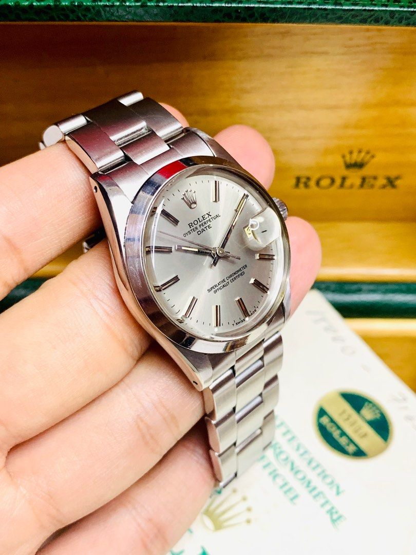 34mm rolex on 2025 wrist