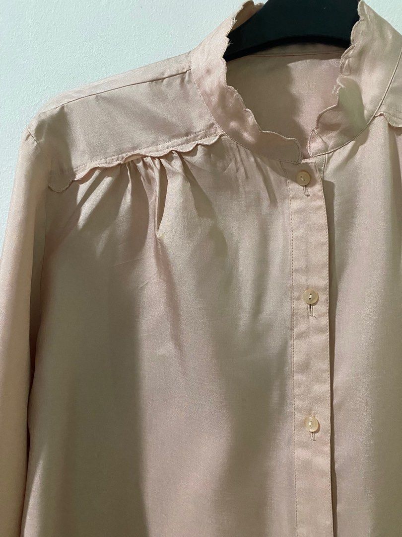 Rose Gold Formal Blouse