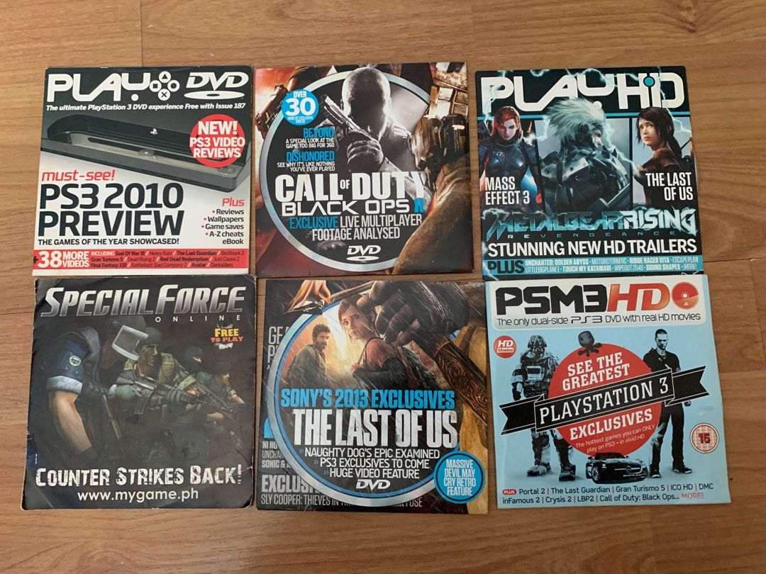 SALE Video games (Category: PlayStation) located in Makati City. Submitted by good_deals2026 (Listing ID 1243763842, Image 1). Description: 6 for 500. Call of duty Black OPS II Multiplayer footage analyzed Sony's 2013 Exclusives The Last of US Counter Strikes back Special force PSM3HD Playstation 3 Exclusives PS3 2010 Preview Metal Gear Rising ReVengeance HD trailers .