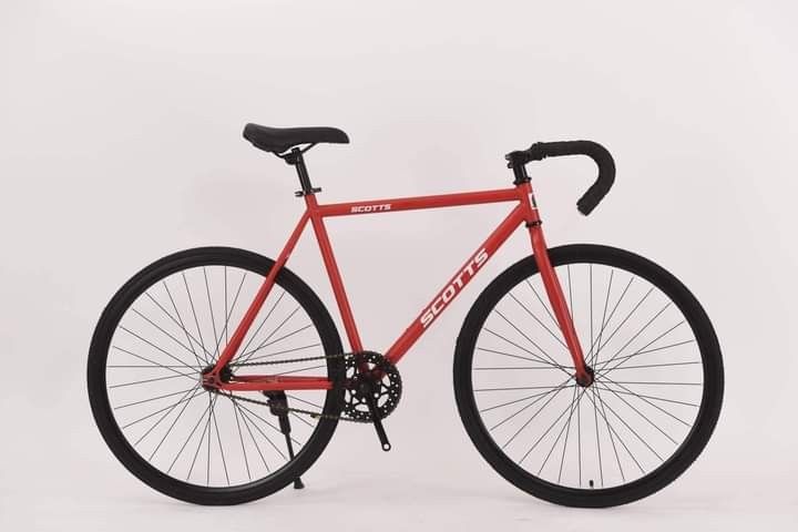 SCOTTS FIXIE STEEL DROP BAR 700C X 23C Sports Equipment Bicycles