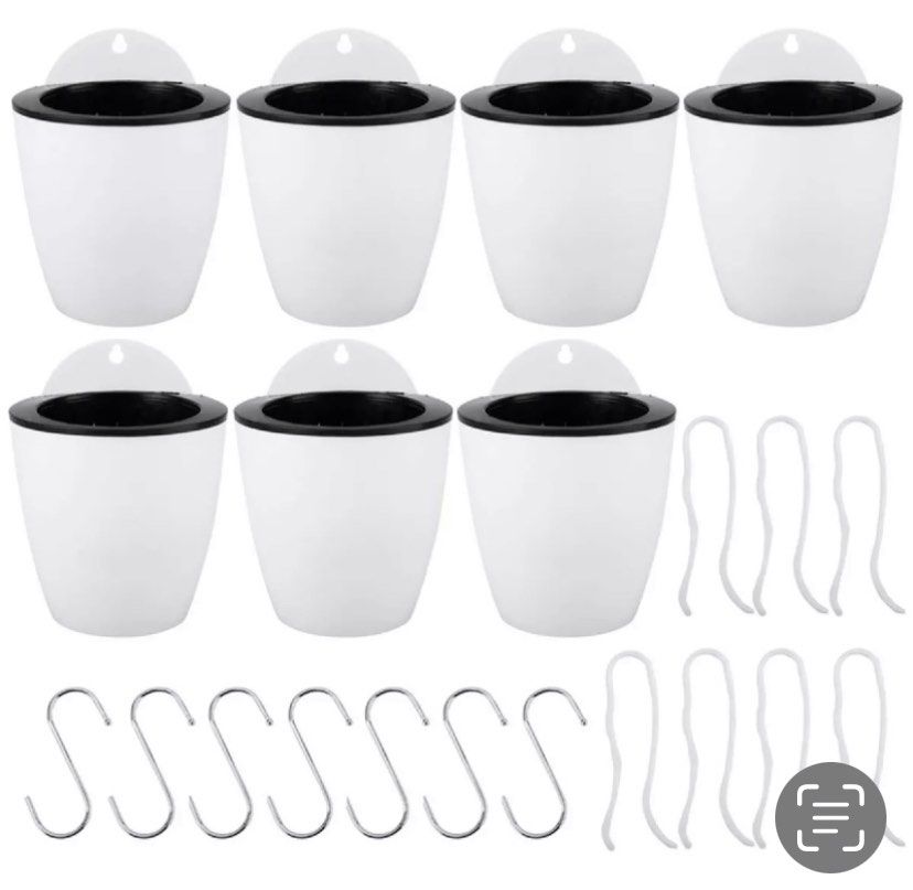 Self watering wall planter, Furniture & Home Living, Gardening, Pots ...