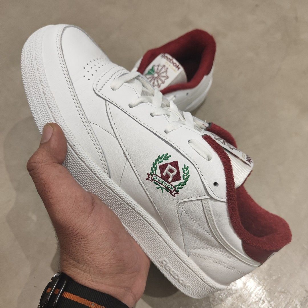 Sepatu Reebok Club C85 (43) NEW BNIB ORI RESMI PT. MAP, Fesyen Pria ...