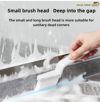 6 Stiff Hard Bristle Gap Cleaning Brush Household Crevice Cleaning Tool US  Stock