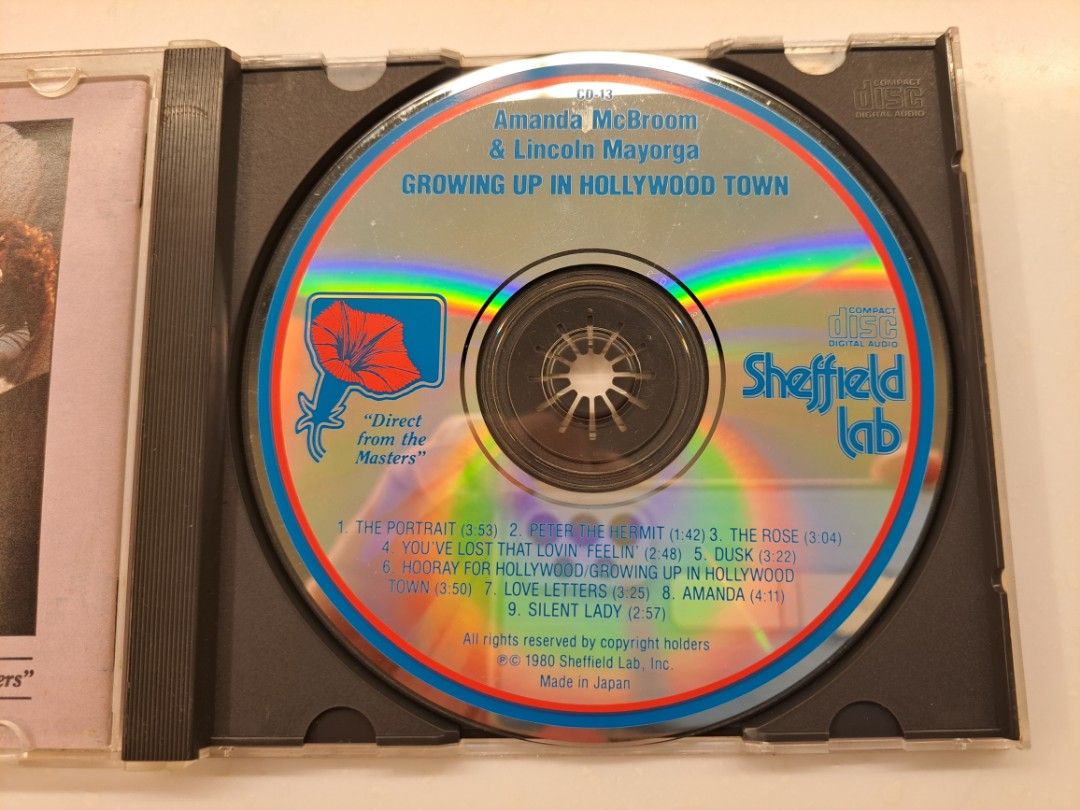 Sheffield Lab CD, Made in Japan Growing up in Hollywood Town