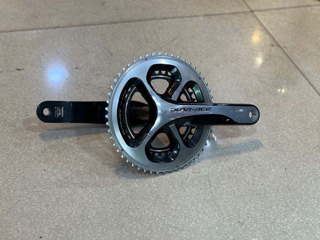 DURA-ACE 9000クランクセット シルバー/ブラック SHIMANO DURA-ACE R9000 クランクセット シルバー シマノ9000系