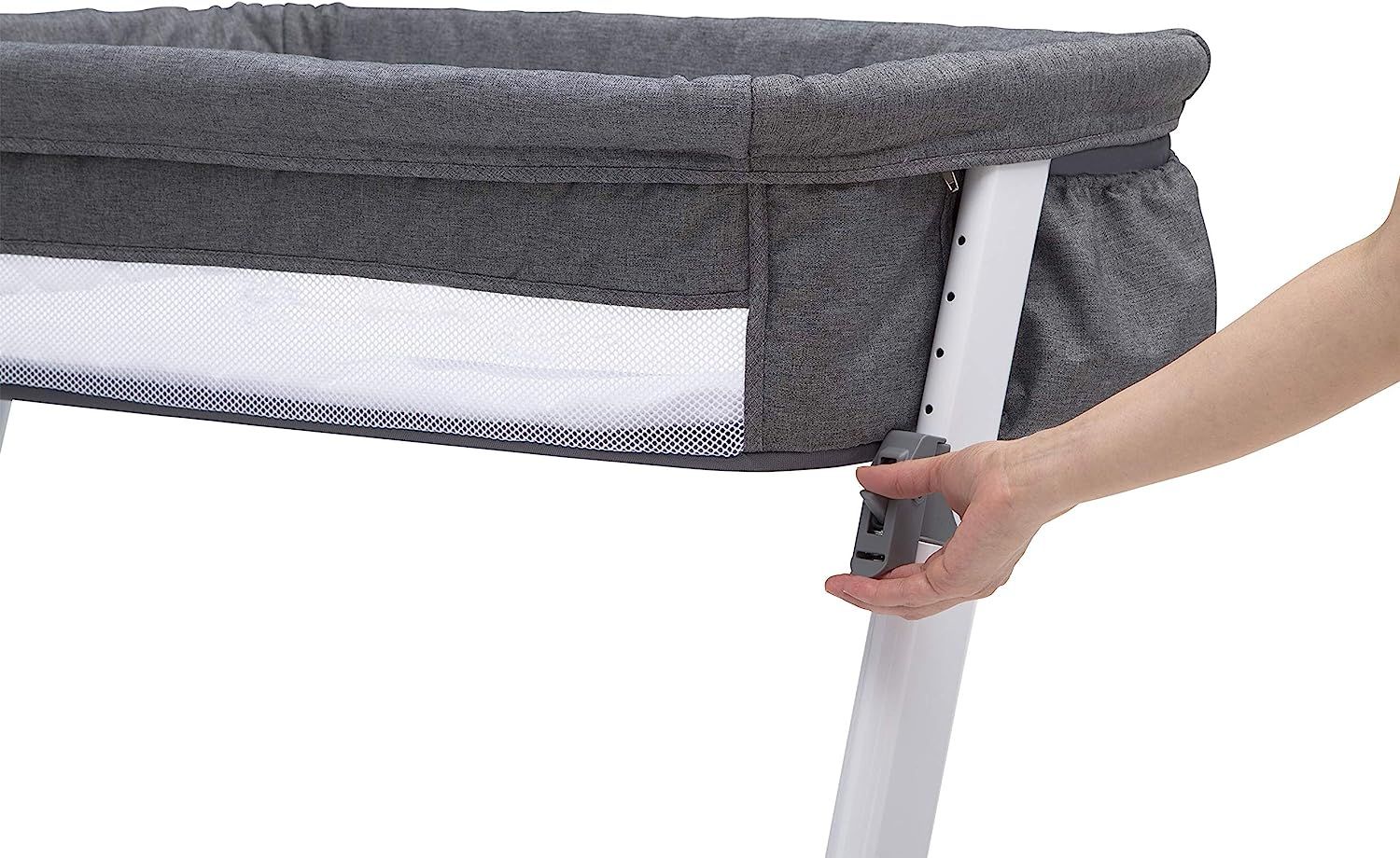 Simmons Kids By The Bed City Sleeper Bassinet Adjustable Height