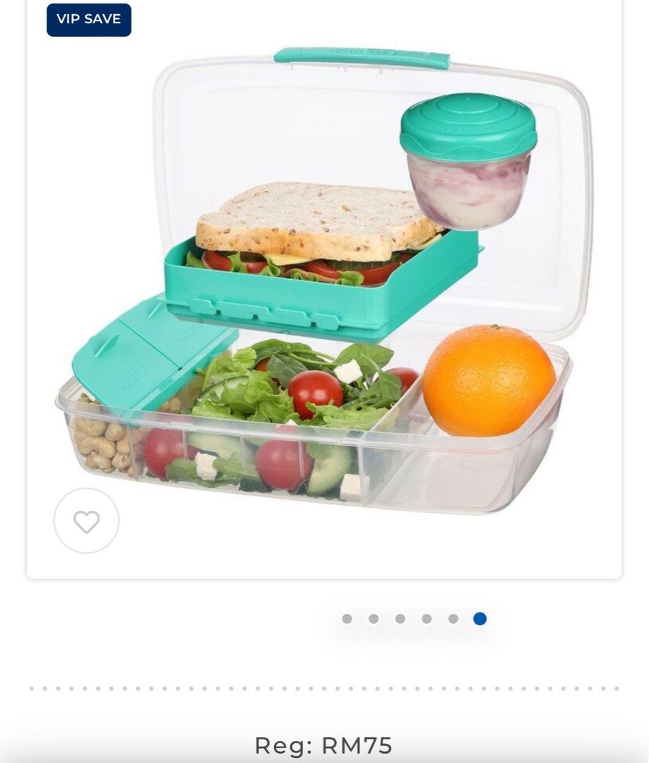 Sistema Bento Box Container, Furniture & Home Living, Kitchenware