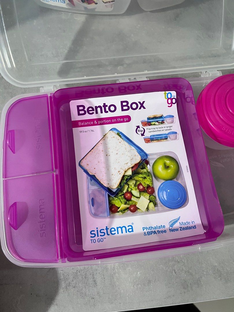 Sistema Bento Box Container, Furniture & Home Living, Kitchenware