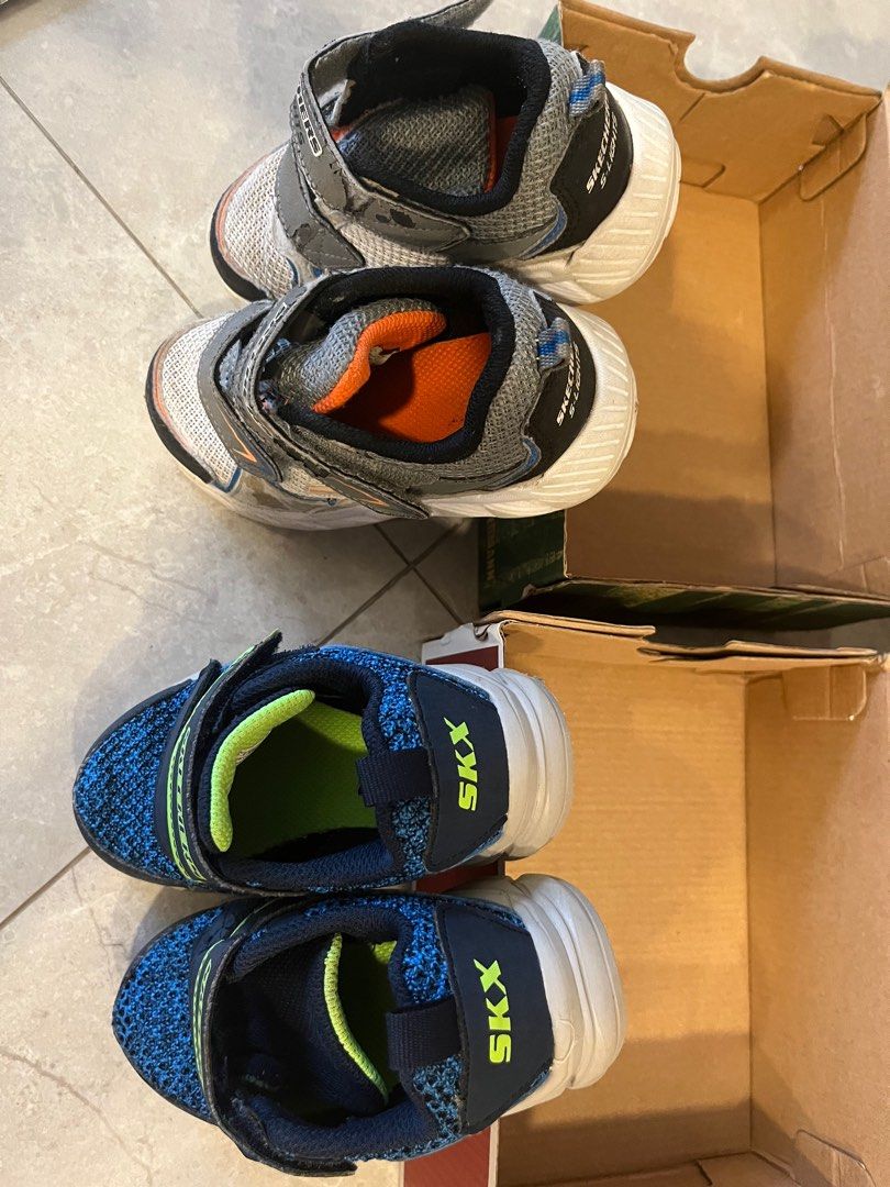 Boys skechers size 1 new arrivals