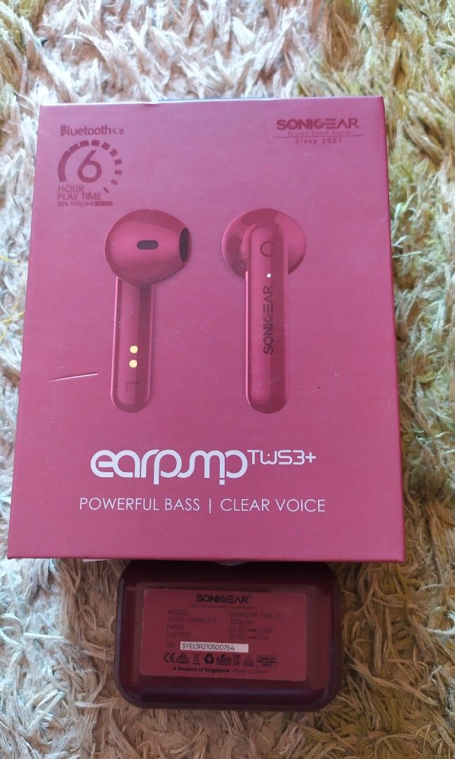 Speakers Sonicgear Earpump Tws Earphone SonicGear Earpump TWS3+