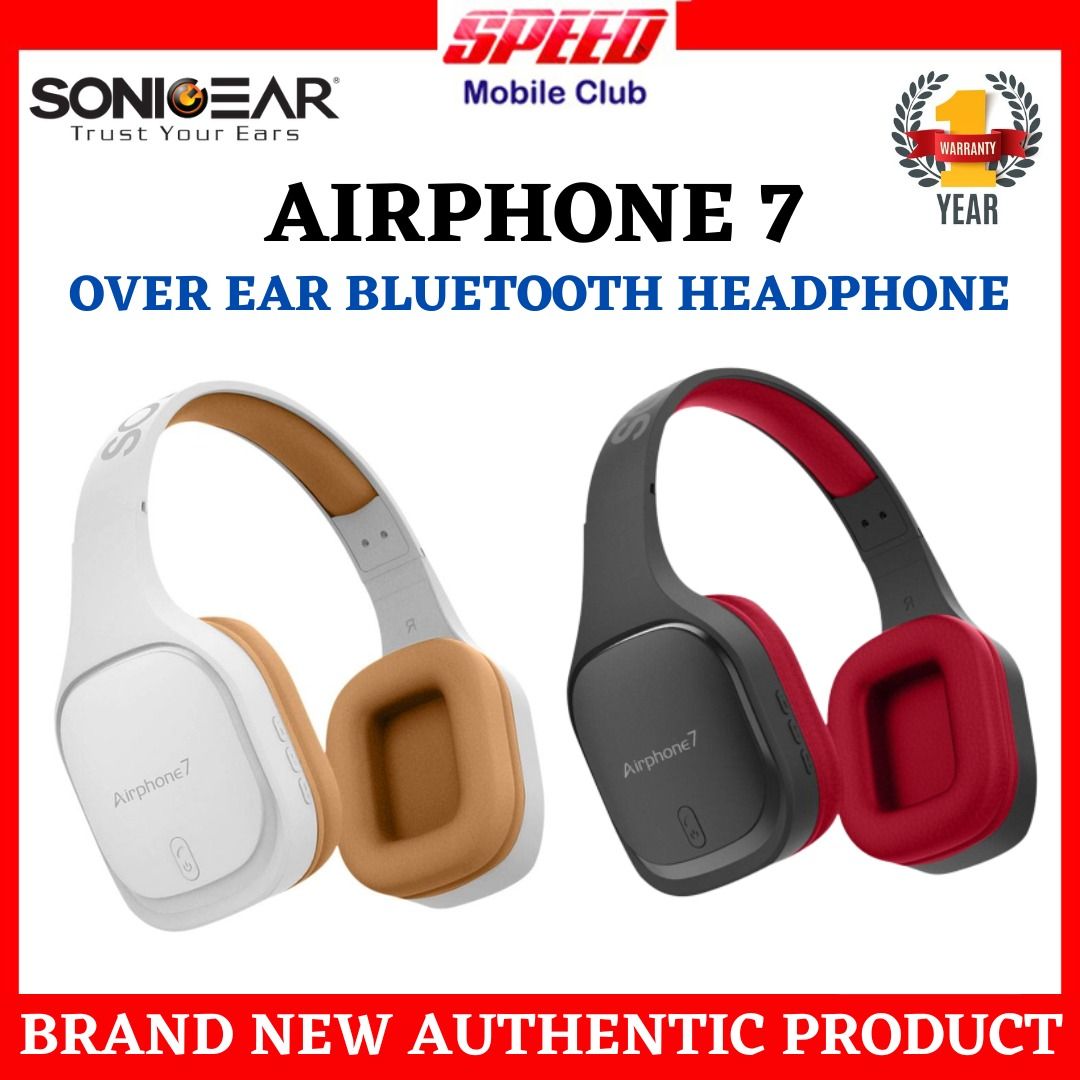 Sonicgear airphone 7 bluetooth discount headphones