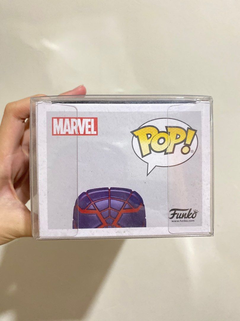 Spider-Man Miles Morales Gameverse - Programmable matter suit 775 GITD SE (Category: Action & Battle Toys) located in Santa Rosa. Submitted by rockitlee (Listing ID 1243823167, Image 3). Description: Condition: 8/10 Price: P1,200 negotiable.