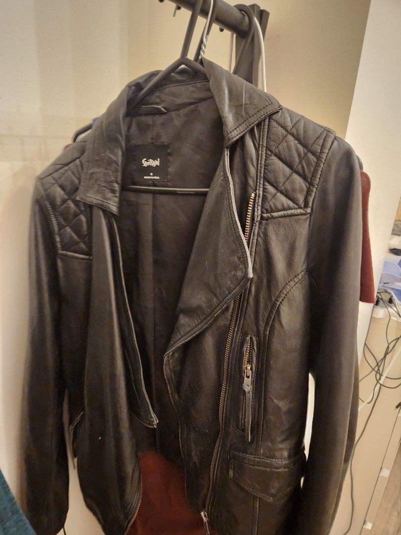 Leather jacket clearance sportsgirl