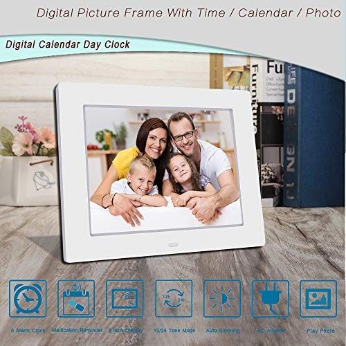 Amazon Digital Calendar Day Clock with Large Clear Time Day and Date