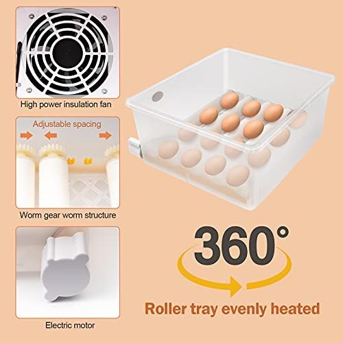 [Stockist.SG] Aquarium Basics Egg Hatching Incubator with Egg Turner