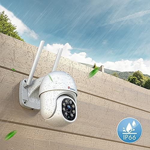 Buy ctronics Outdoor Security Camera with Color Night Vision