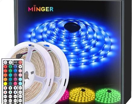 Govee LED Strip Lights, 32.8ft RGB LED Light Strip with Remote Control, 20  Colors and DIY Mode Color Changing Light Strip, Easy Installation LED Lights  for Bedroom, Ceiling, Kitchen, 2 Rolls of