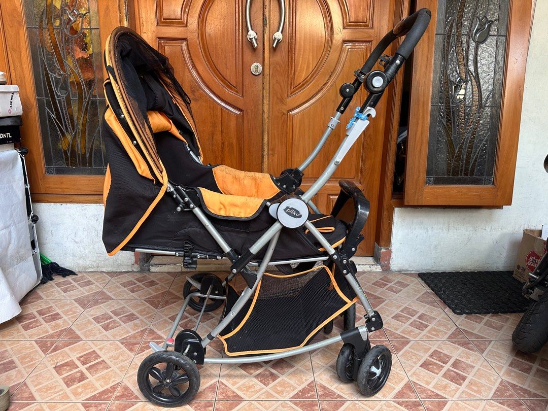 Stroller Pliko orange Bayi Anak Baju Bayi di Carousell