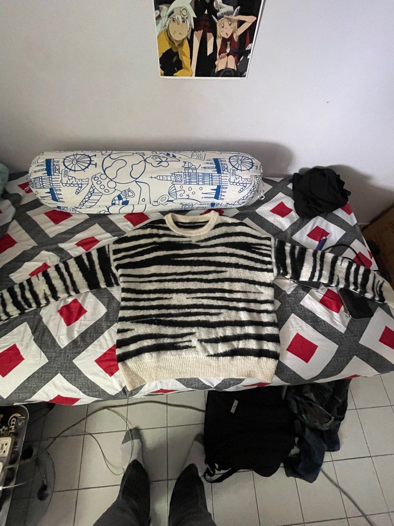 Stussy discount zebra sweater