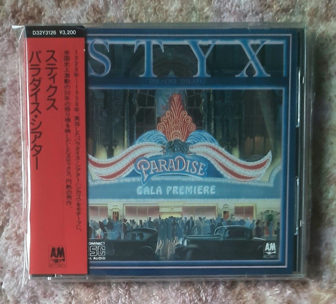 Styx Paradise Theatre CD Hobbies Toys Music Media CDs DVDs Styx Paradise Theatre Cd 1689693108 21bb0a26 Progressive 