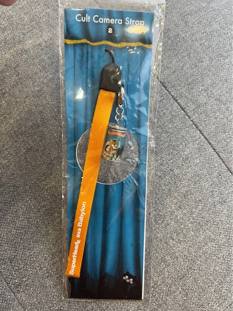 Cat top camera strap