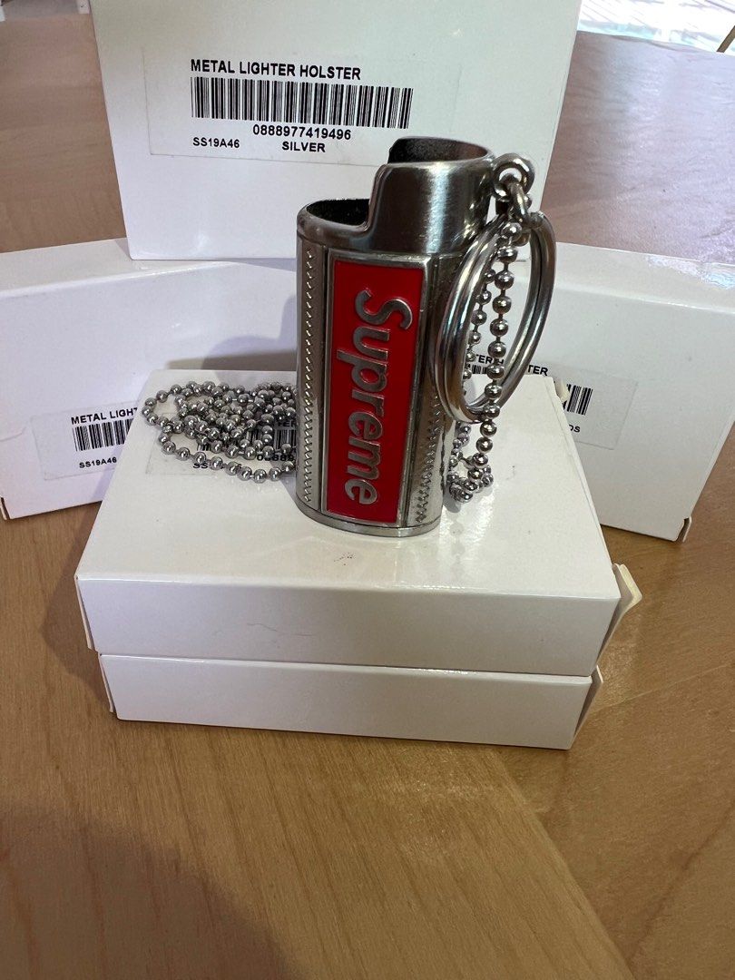 Supreme SS19 Metal Lighter Holster Hobbies Toys Stationery
